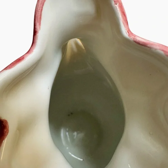 Vtg WIlliams Sonoma Chicken Pitcher Handpainted In Italy Deruta Style 8.5” 28 Oz - Picture 8 of 11